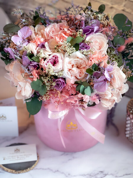 ⚜️Pink & Violet in Pink Luxury box